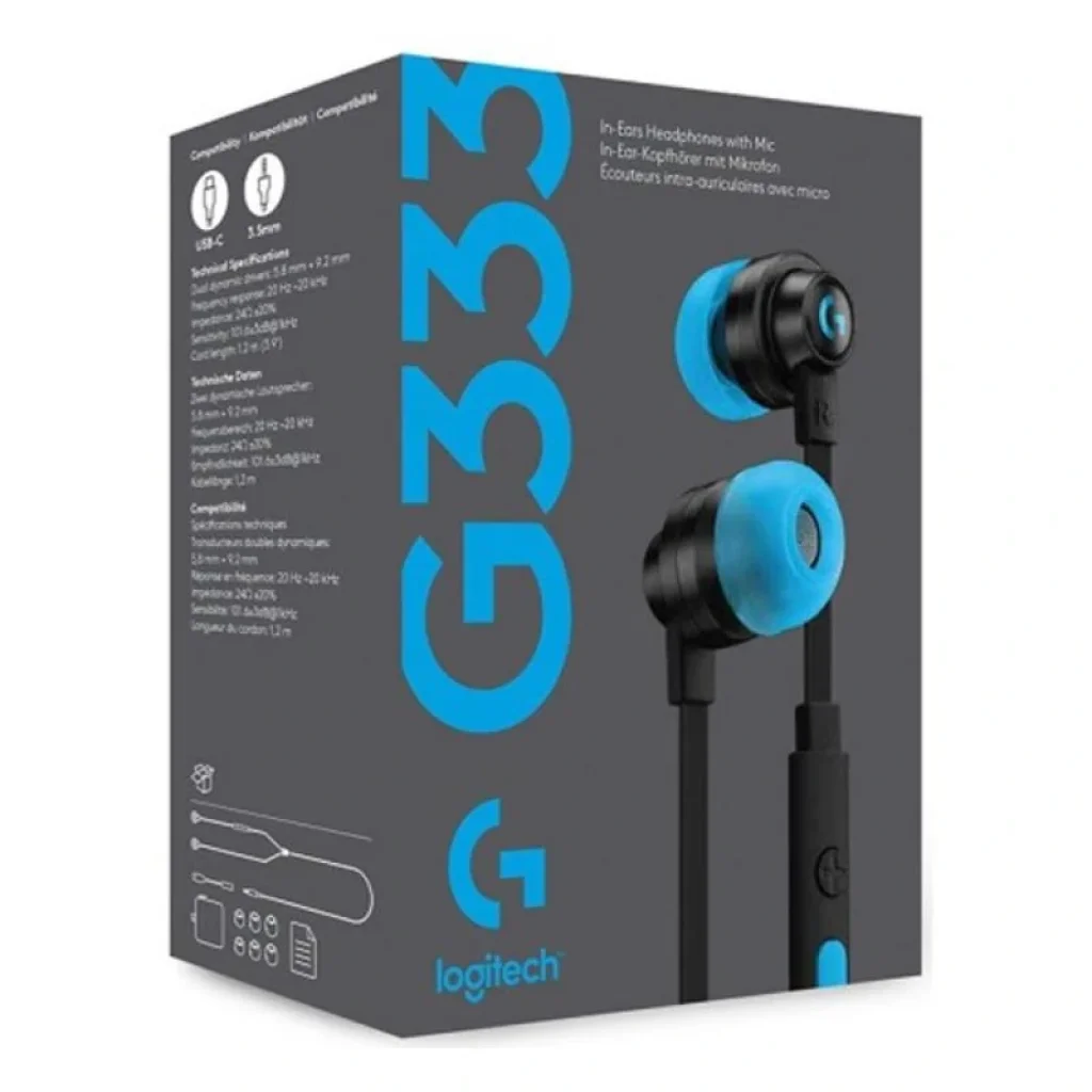 Гарнітура Logitech G333 Black (981-000924) UA