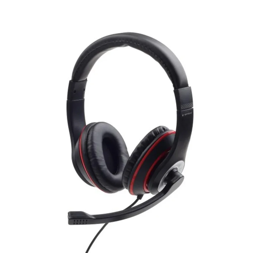 Гарнітура Gembird MHS-03-BKRD Black/Red UA