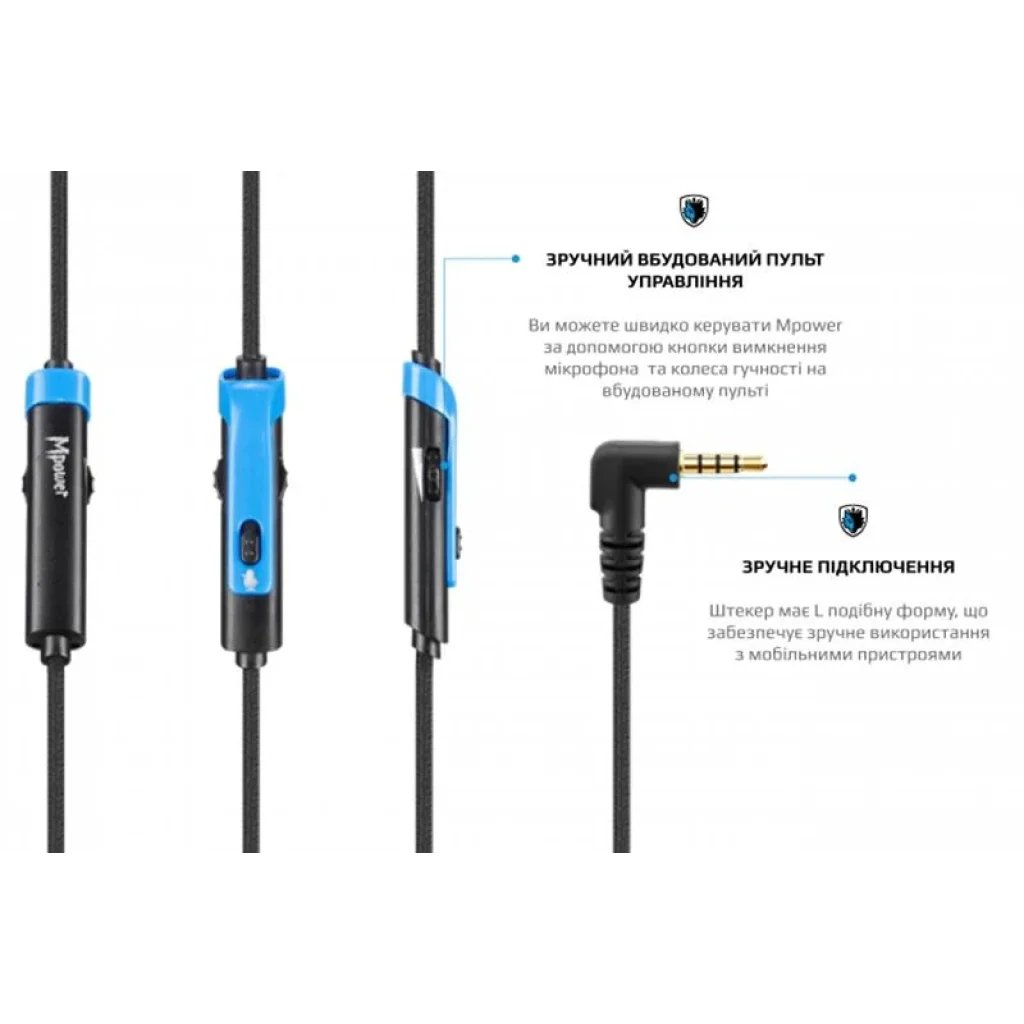 Гарнітура Sades SA-723 Mpower Blue/Black (sa723blj) UA