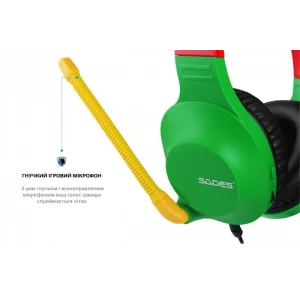 Гарнитура Sades SA-721 Spirits Rasta (sa721rsj) UA