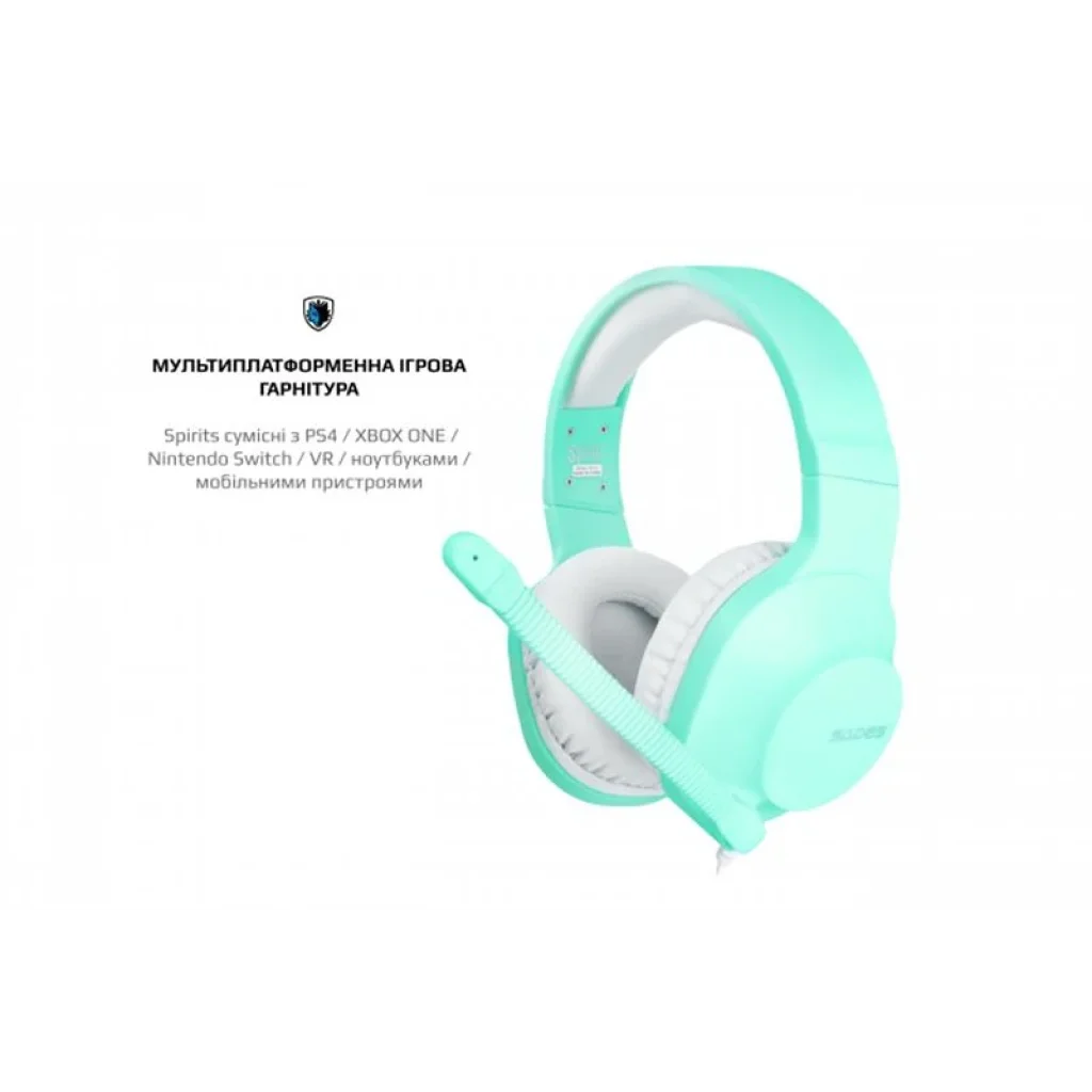 Гарнитура Sades SA-721 Spirits Cyan (sa721cnj) UA