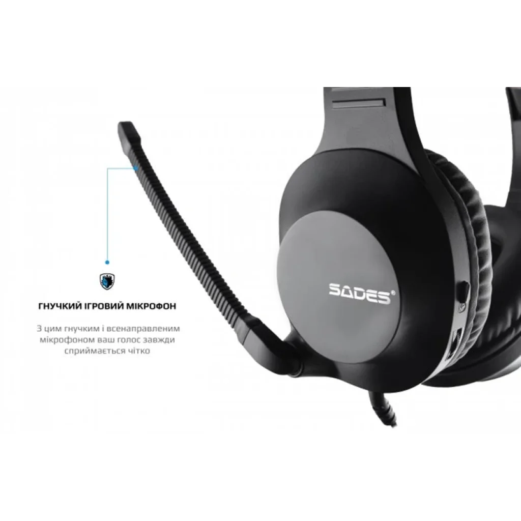 Гарнитура Sades SA-721 Spirits Black (sa721bkj) UA