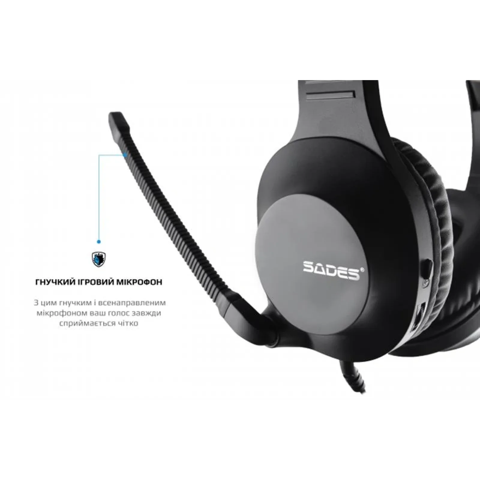 Гарнітура Sades SA-721 Spirits Black (sa721bkj) UA