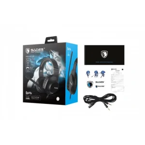 Гарнитура Sades SA-721 Spirits Black (sa721bkj) UA