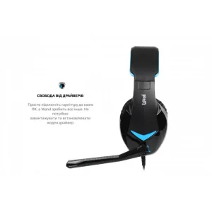 Гарнітура Sades SA-914 Wand Black/Blue LED (sa914bku) UA