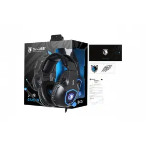 Гарнітура Sades SA-905 Dazzle Black/Blue (sa905bku) UA