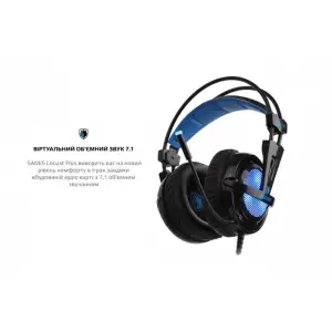 Гарнітура Sades SA-904 Lokust Plus Black RGB (sa904bku) UA