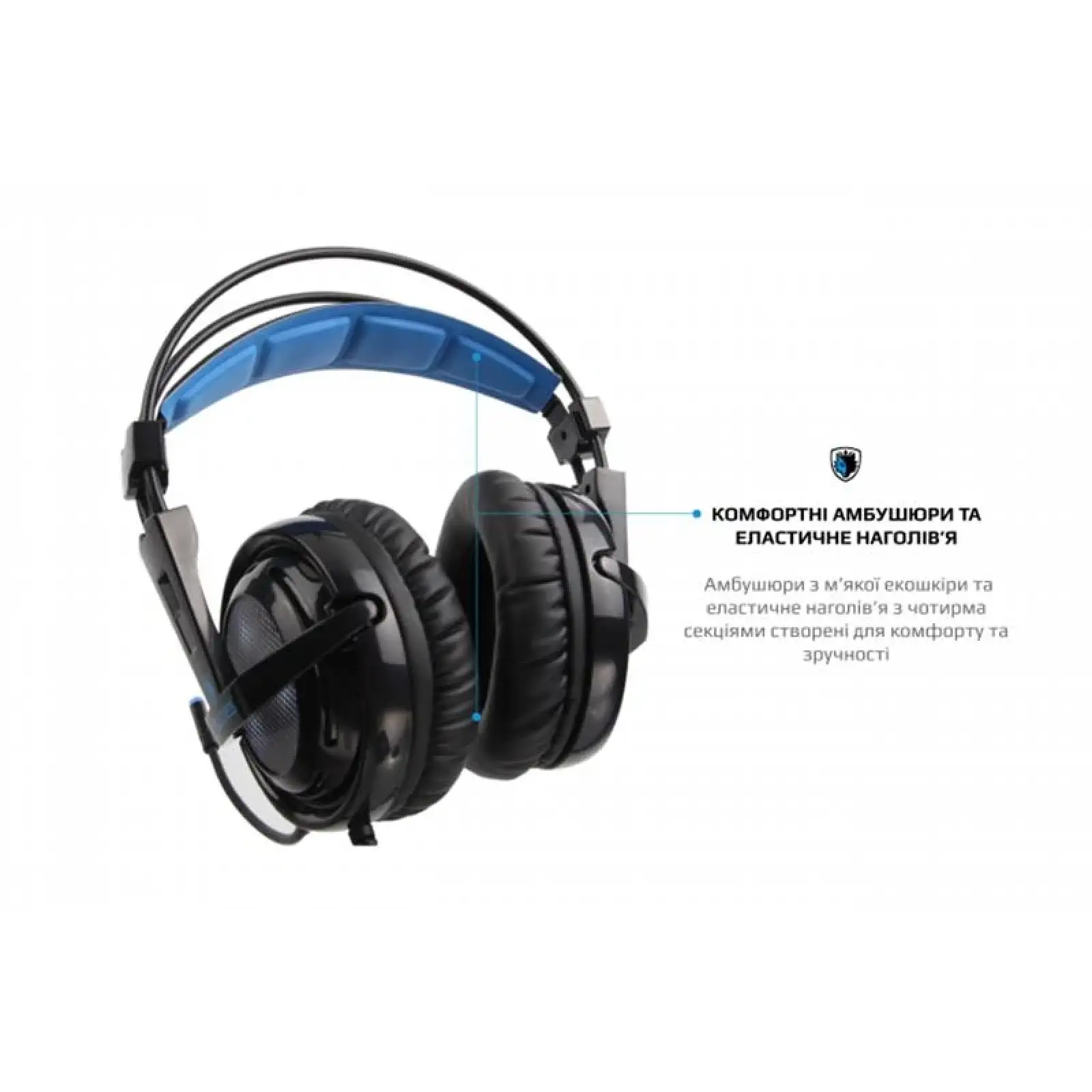 Гарнітура Sades SA-904 Lokust Plus Black RGB (sa904bku) UA