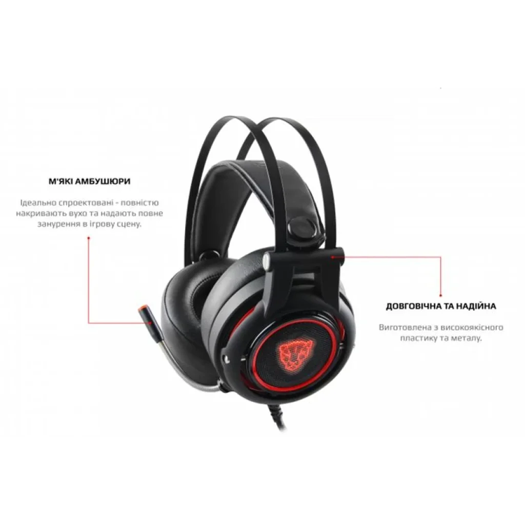 Гарнитура Motospeed H18 Black (mth18he) UA