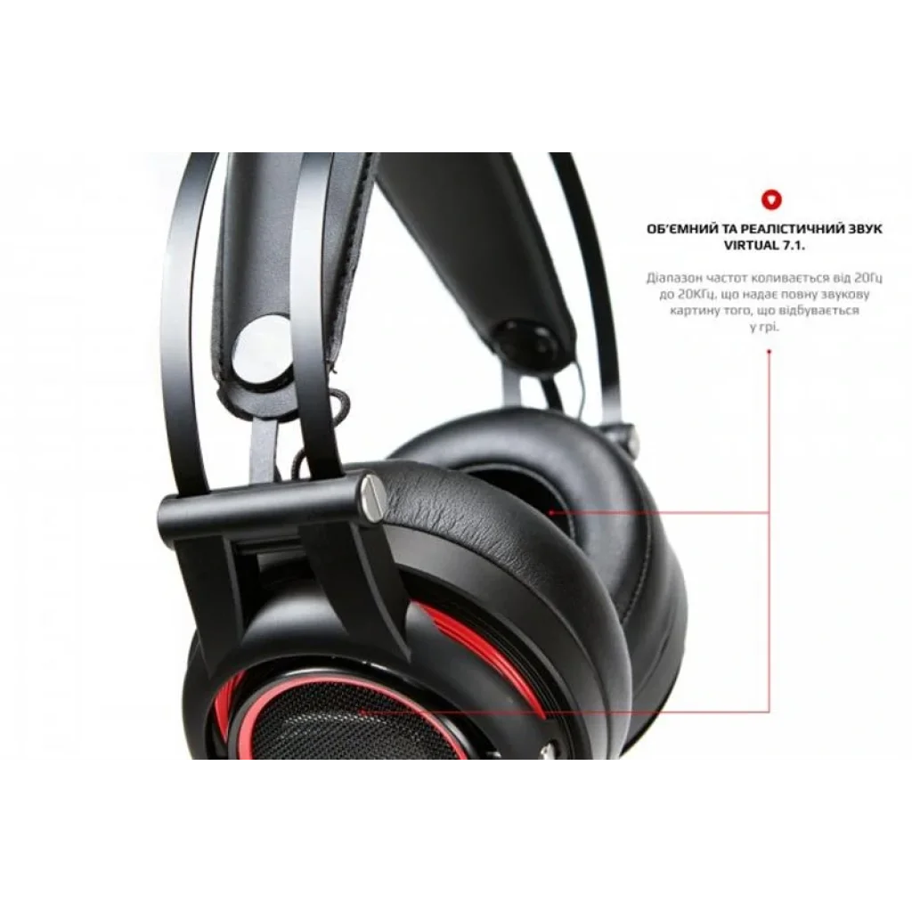 Гарнитура Motospeed H18 Black (mth18he) UA