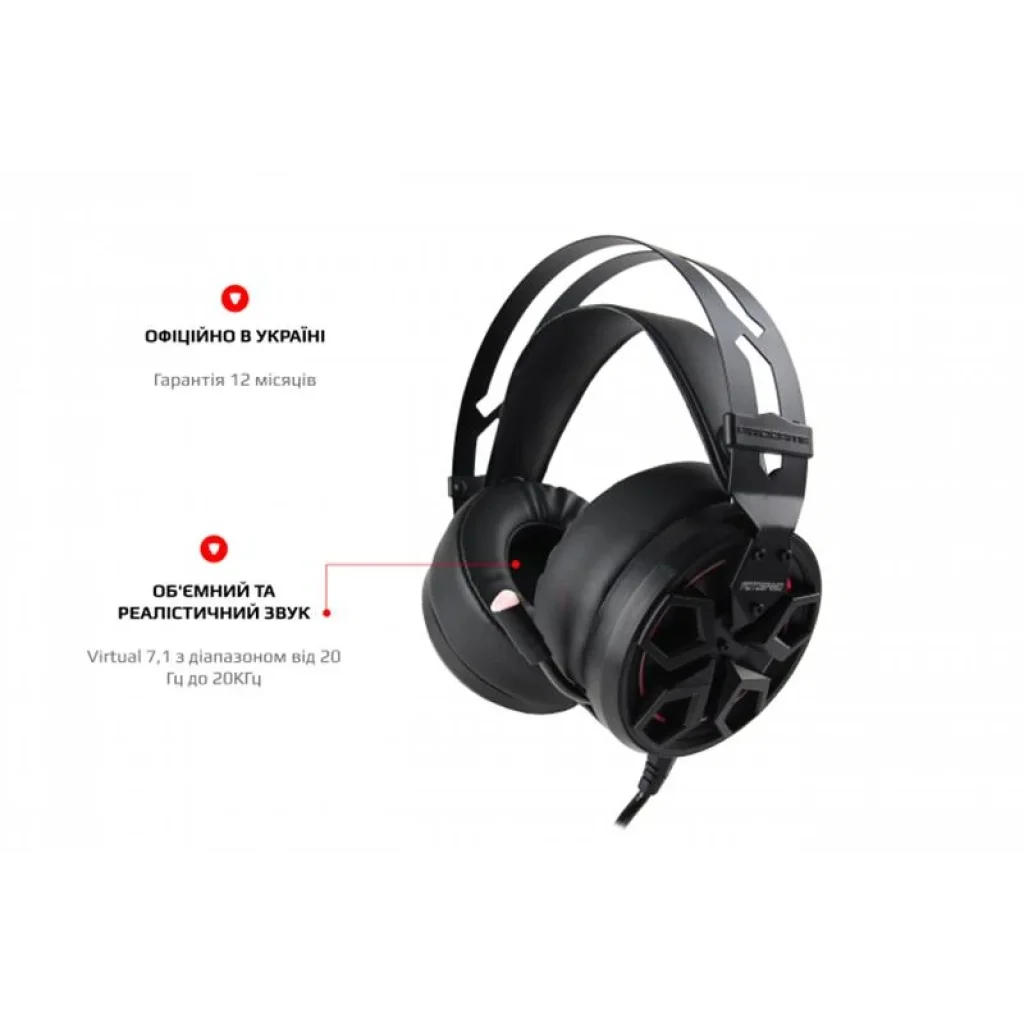 Гарнітура Motospeed H60 Black (mth60) UA
