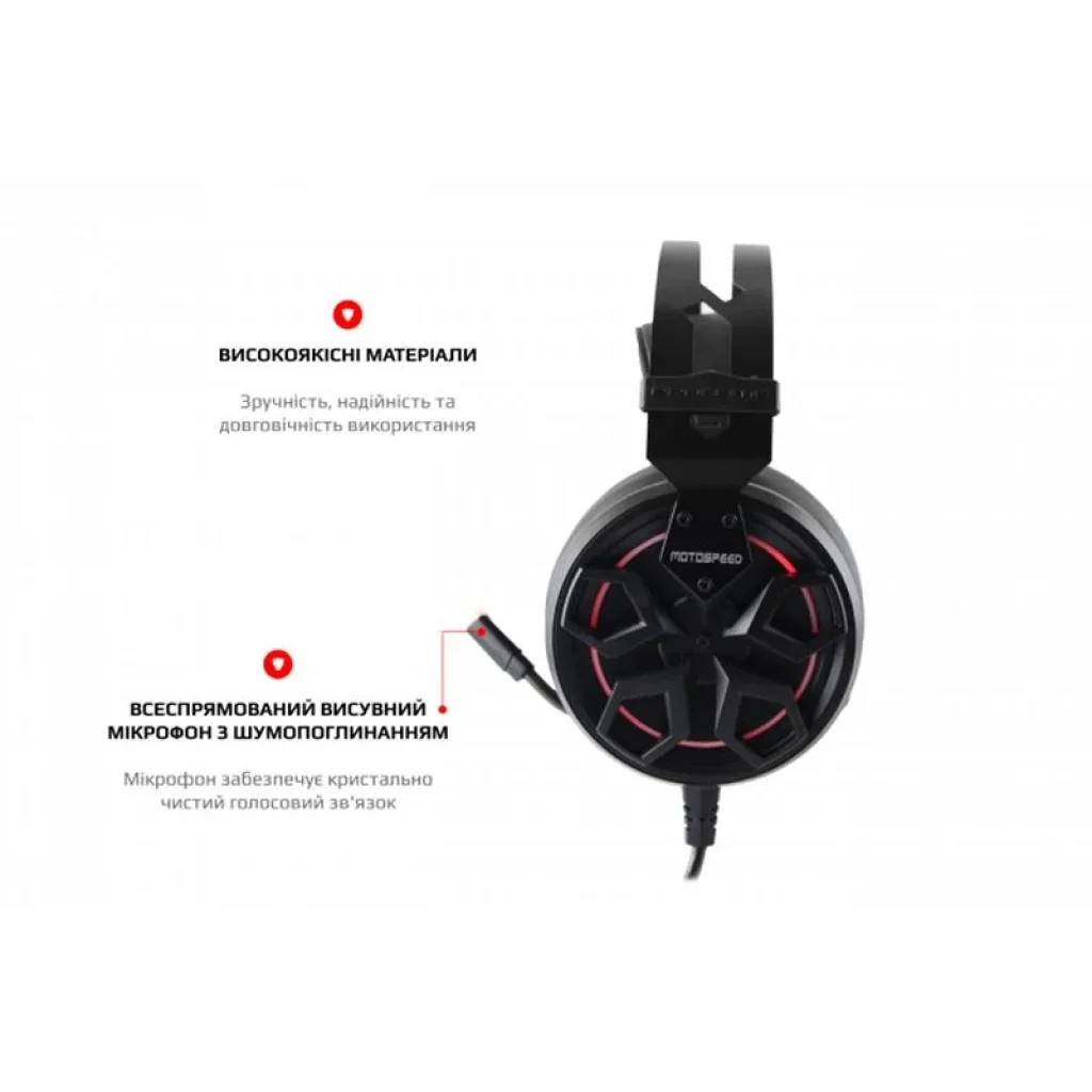 Гарнітура Motospeed H60 Black (mth60) UA