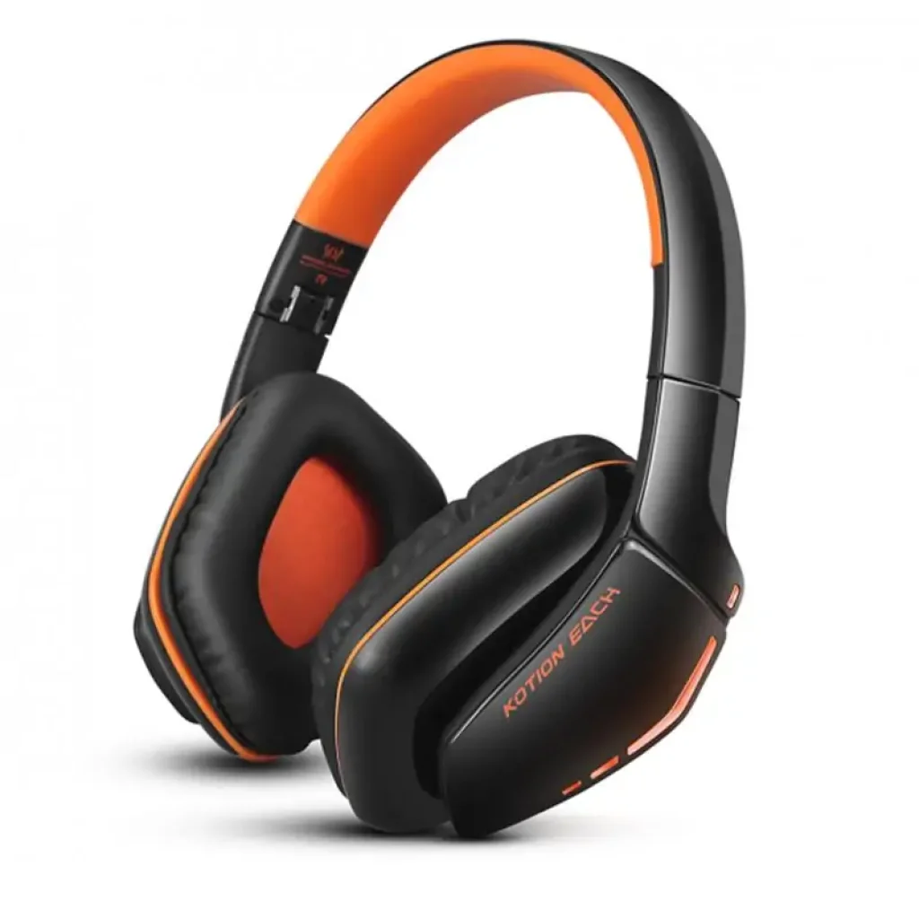 Bluetooth-гарнітура Kotion EACH B3506 Black/Orange (ktb3506bt) UA