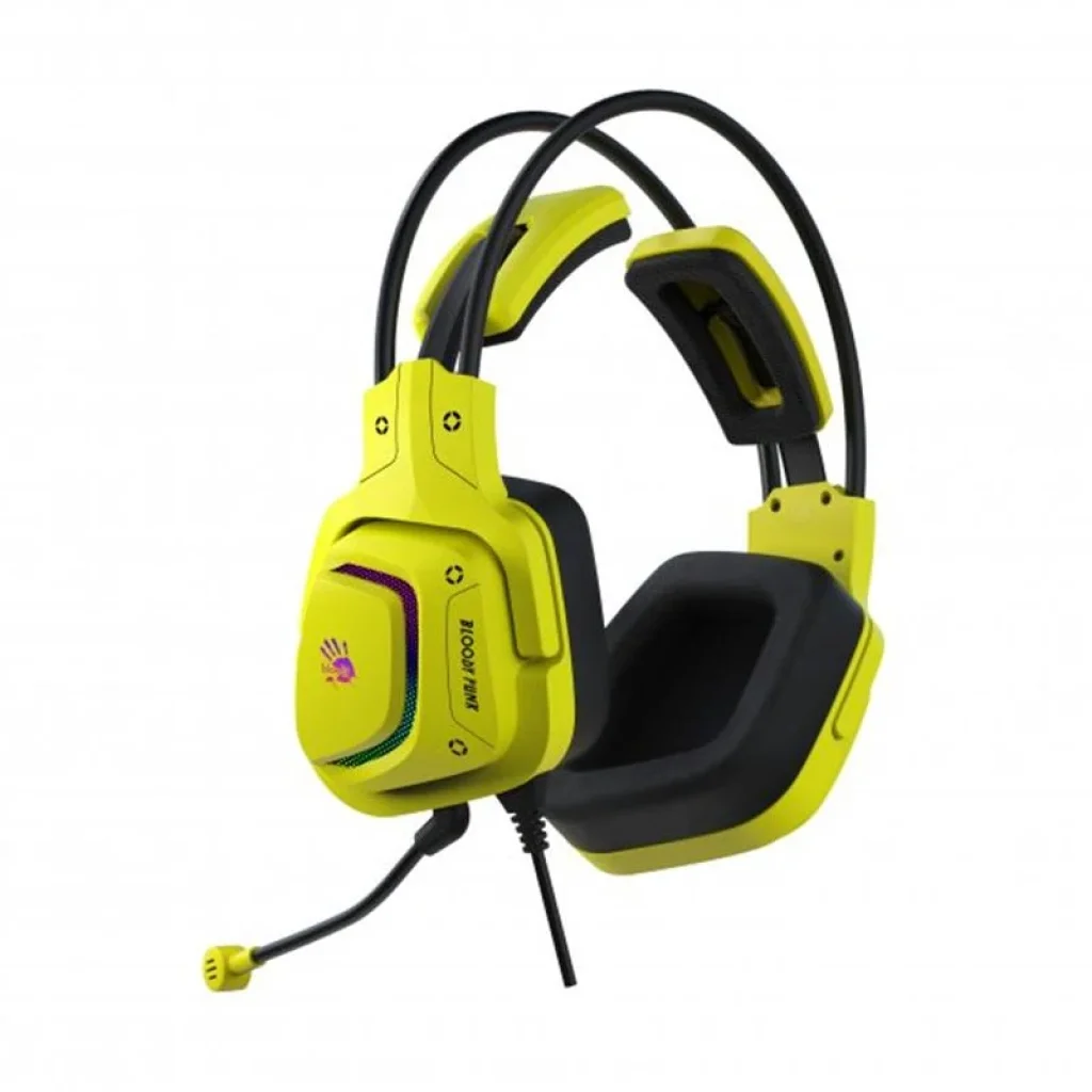 Гарнитура A4Tech Bloody G575 Punk Yellow, G575 Bloody (Punk Yellow) UA