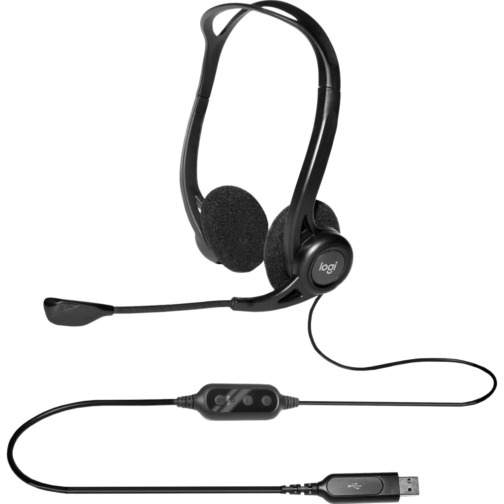 Гарнітура Logitech PC 960 USB (981-000100) UA