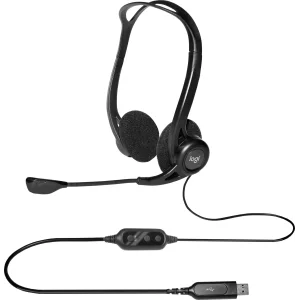 Гарнітура Logitech PC 960 USB (981-000100) UA