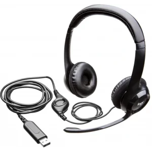 Гарнітура Logitech H390 USB (981-000406) UA