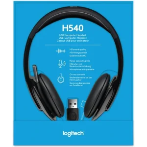 Гарнітура Logitech H540 USB (981-000480) UA
