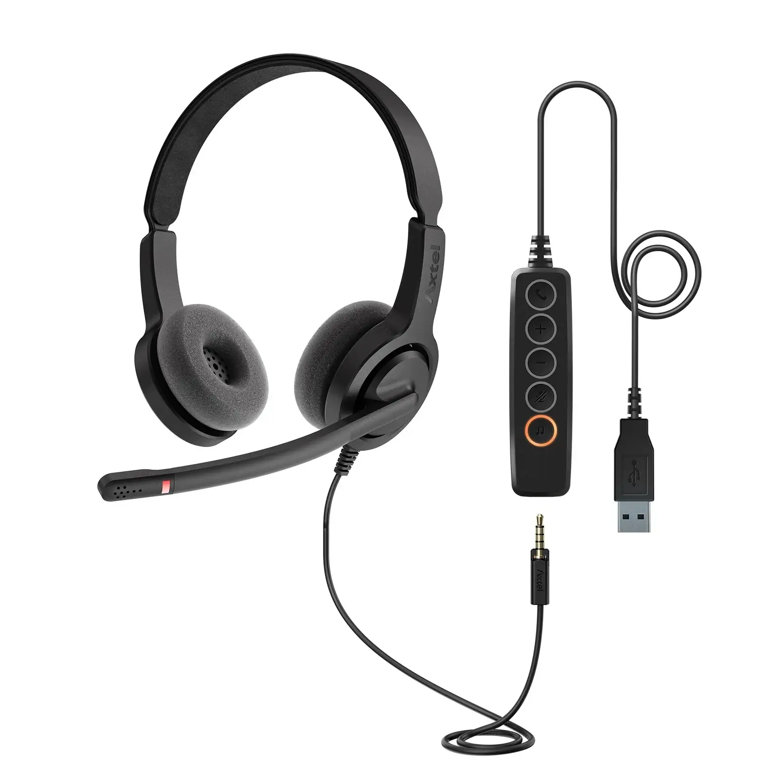 Гарнітура Axtel Voice UC 28-35 duo NC (AXH-V28-35UCD) UA