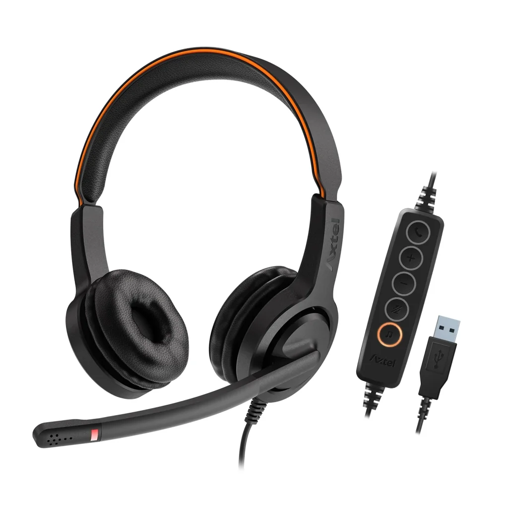 Гарнитура Axtel Voice UC 40 duo NC (AXH-V40UCD) UA