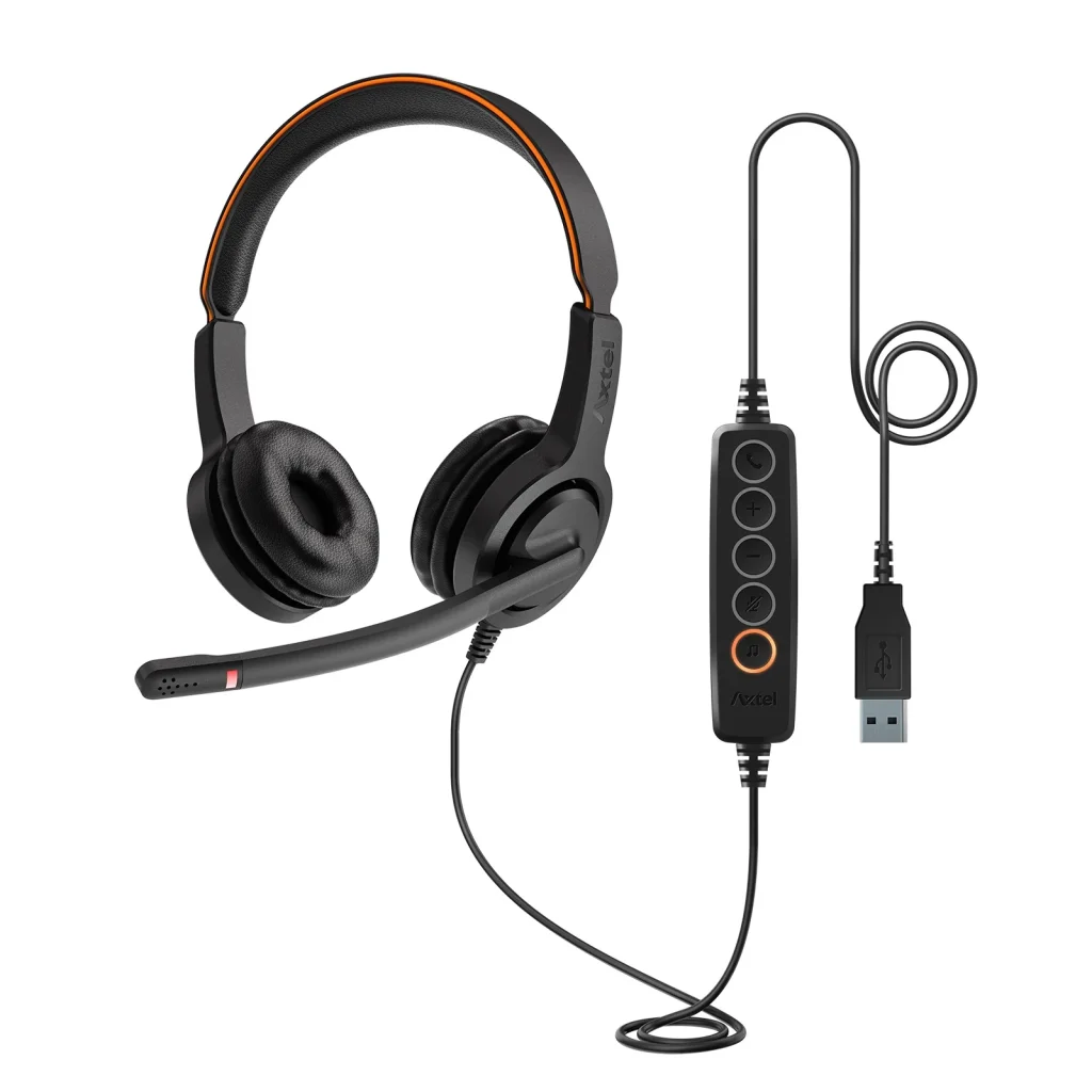 Гарнитура Axtel Voice UC 40 duo NC (AXH-V40UCD) UA
