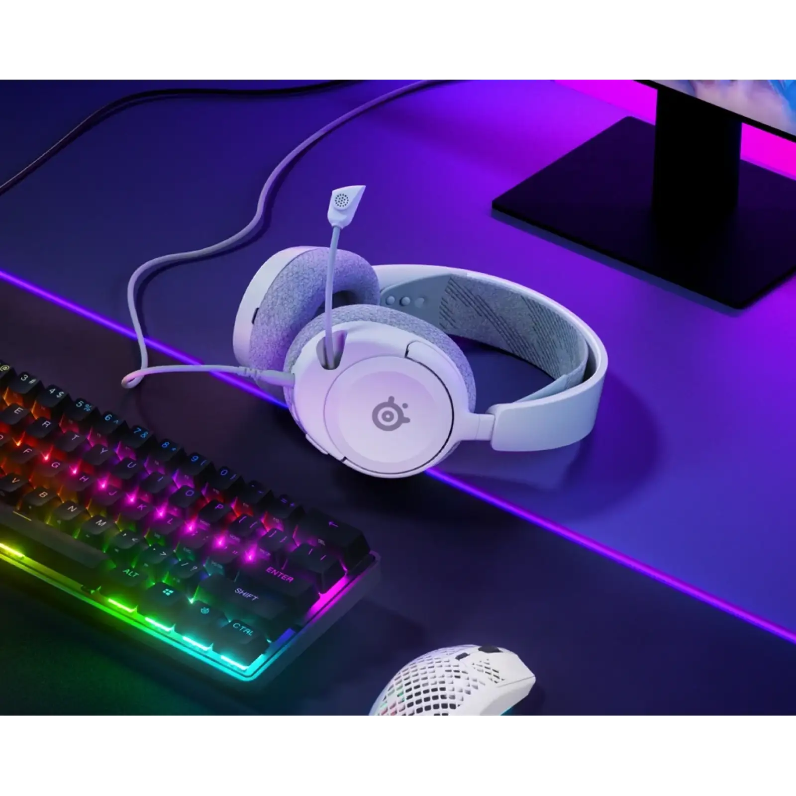 Гарнітура SteelSeries Arctis Nova 1 White (61607) UA