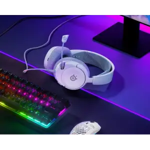 Гарнітура SteelSeries Arctis Nova 1 White (61607) UA
