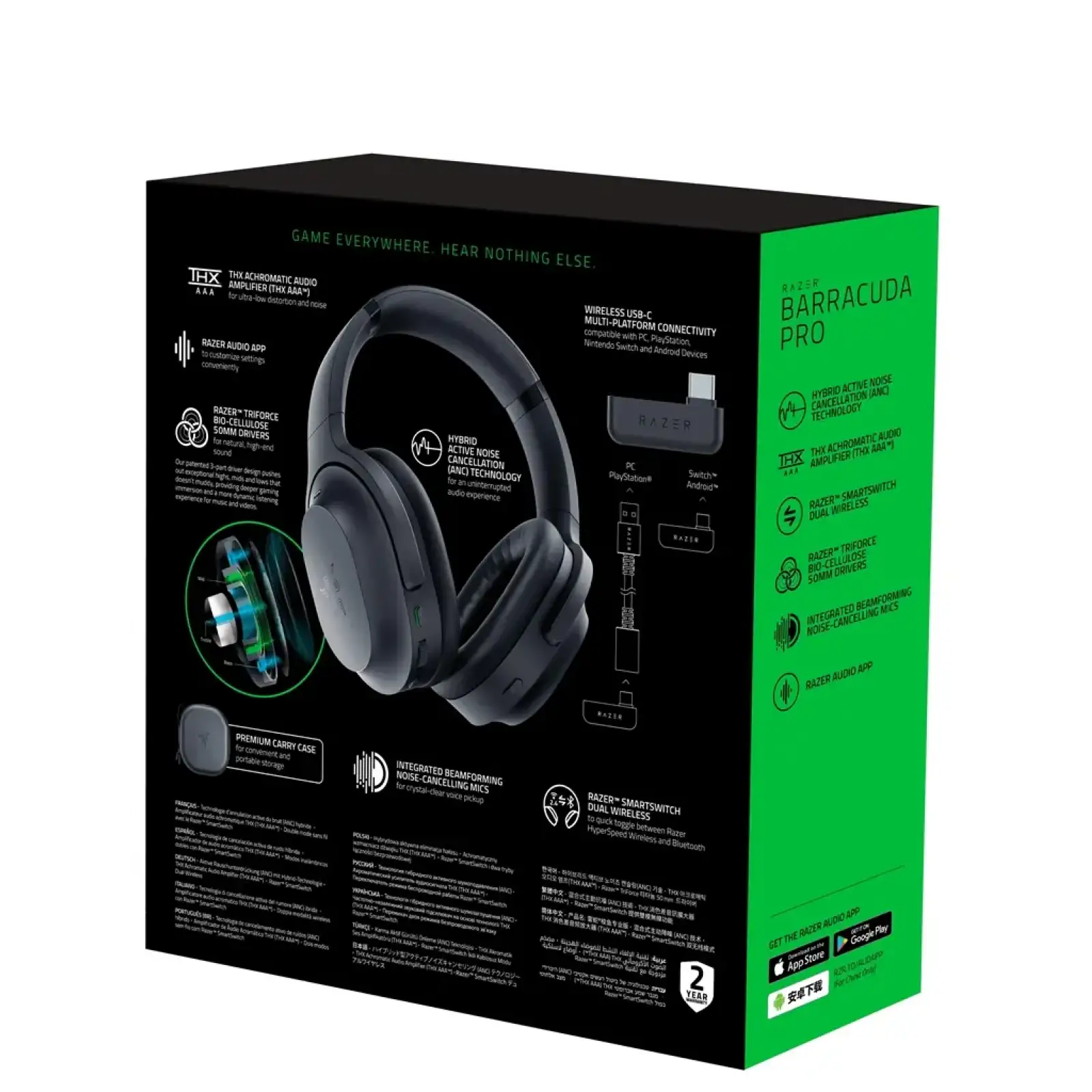 Bluetooth-гарнітура Razer Barracuda Pro Black (RZ04-03780100-R3M1) UA