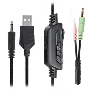 Гарнітура REAL-EL GDX-7620 Black, EL124100045 UA