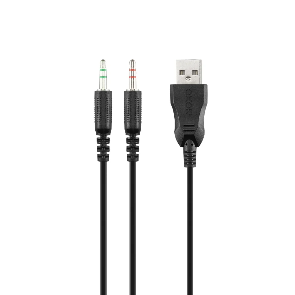 Гарнітура Noxo Cyclone Gaming headset Black (4770070881873) UA