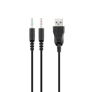 Гарнітура Noxo Cyclone Gaming headset Black (4770070881873) UA