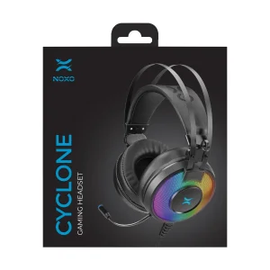 Гарнітура Noxo Cyclone Gaming headset Black (4770070881873) UA