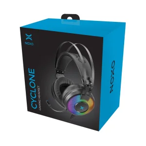 Гарнітура Noxo Cyclone Gaming headset Black (4770070881873) UA