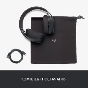 Bluetooth-гарнитура Logitech Zone Vibe 100 Wireless Graphite (981-001213) UA