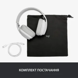 Bluetooth-гарнітура Logitech Zone Vibe 100 Wireless OffWhite (981-001219) UA