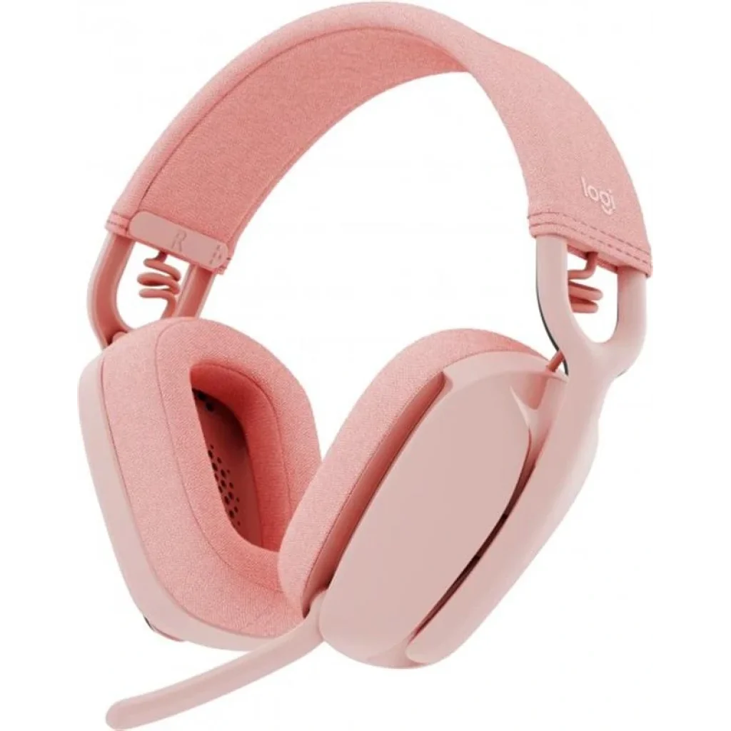 Bluetooth-гарнітура Logitech Zone Vibe 100 Wireless Rose (981-001224) UA