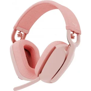 Bluetooth-гарнітура Logitech Zone Vibe 100 Wireless Rose (981-001224) UA