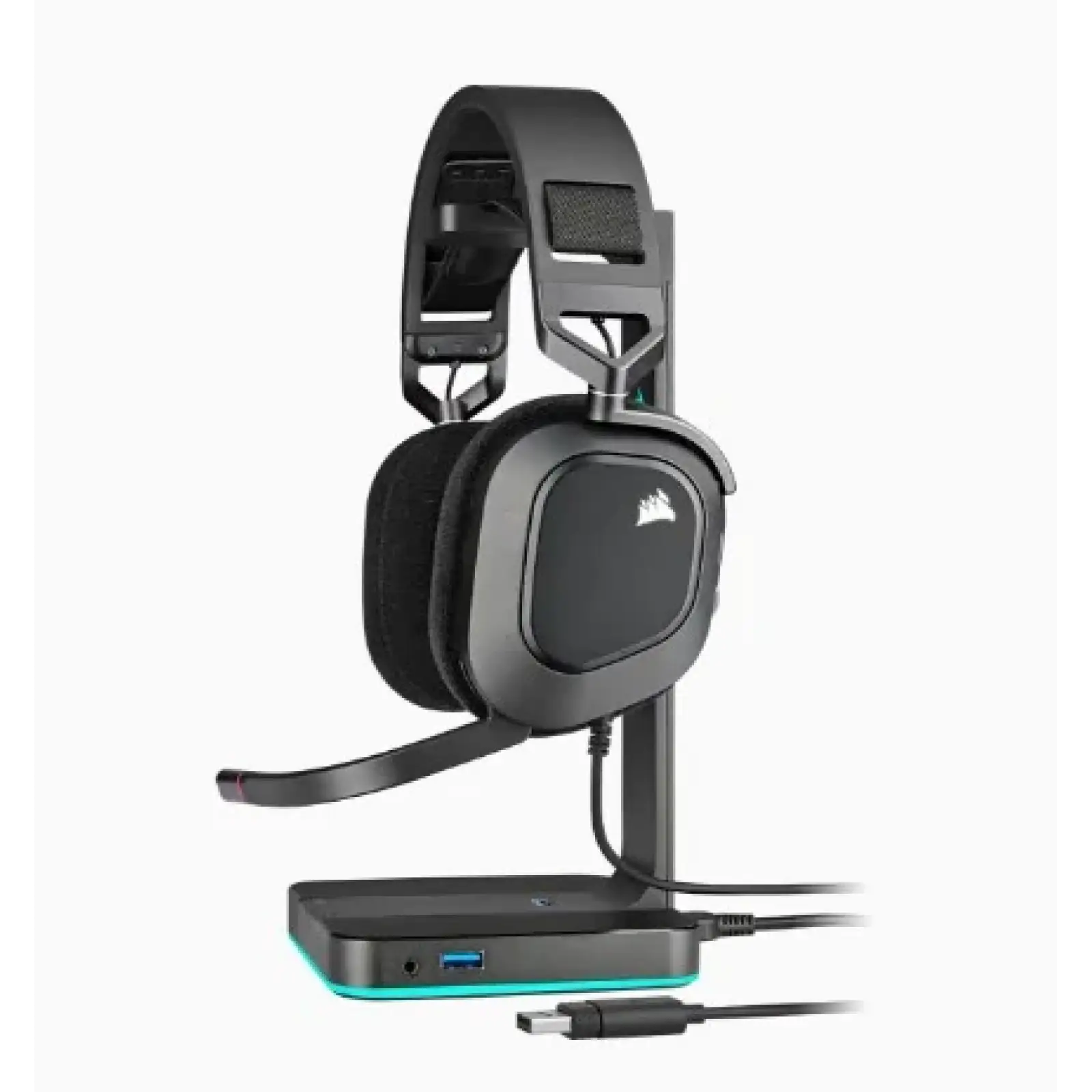 Гарнітура Corsair HS80 RGB USB Headset Carbon (CA-9011237-EU) UA