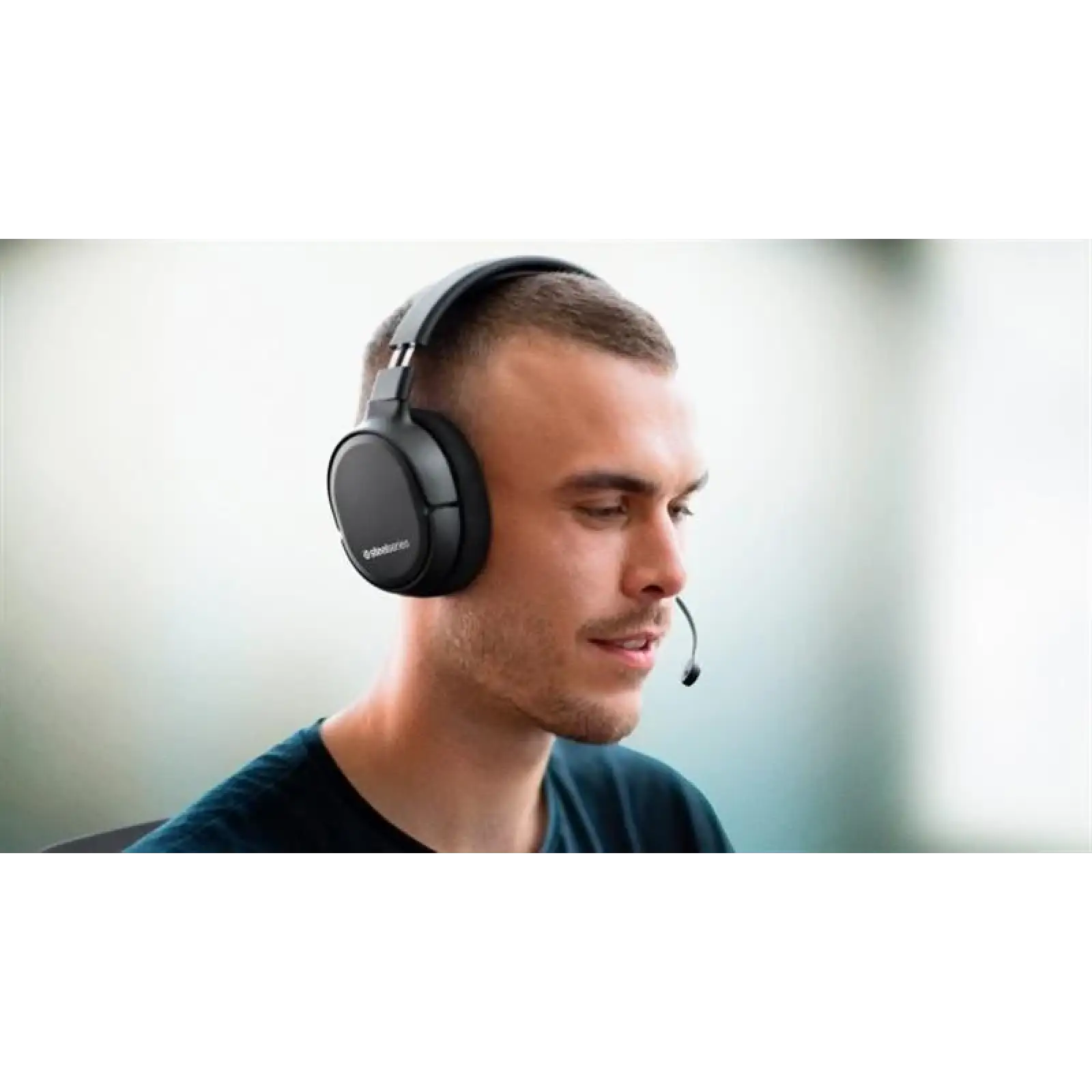 Гарнітура SteelSeries Arctis 1 Wireless Black (61512) UA