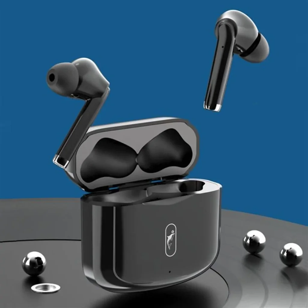 Bluetooth-гарнітура SkyDolphin TWS SL24 Black (SDBTE-000180) UA