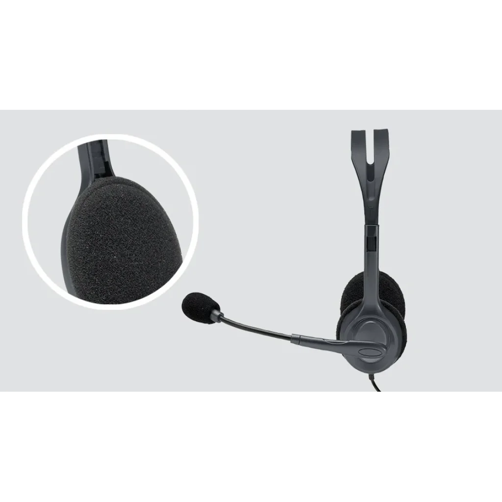 Гарнітура Logitech H111 Stereo (981-000593) UA