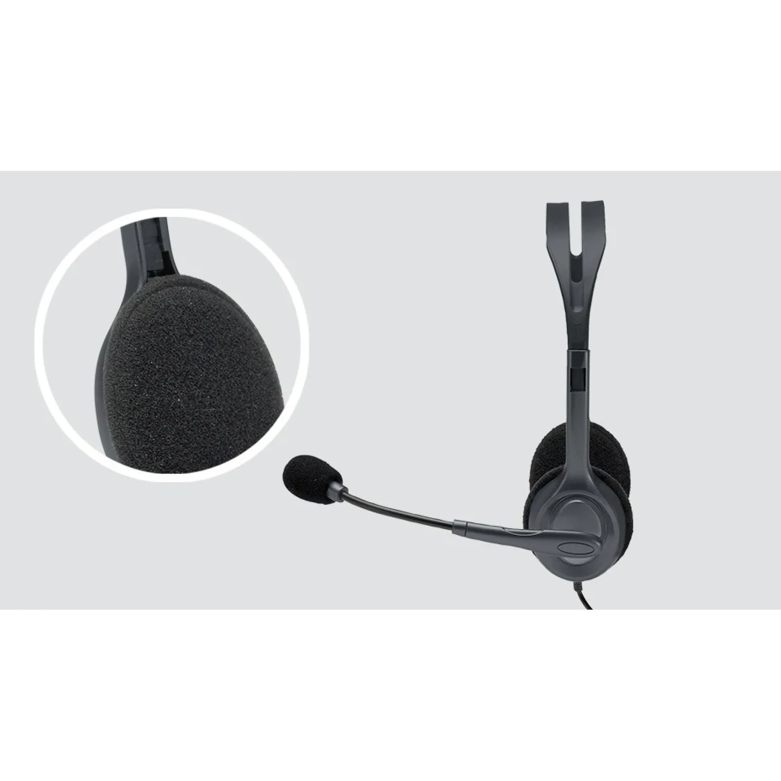 Гарнітура Logitech H111 Stereo (981-000593) UA