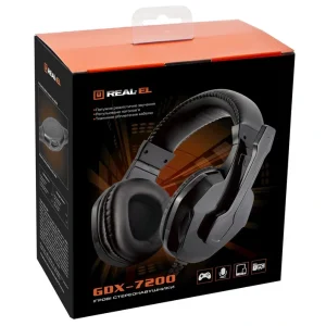 Гарнитура REAL-EL GDX-7200 Black, EL124100018 UA