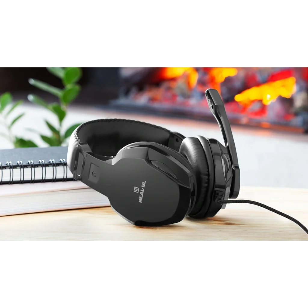 Гарнитура REAL-EL GDX-7200 Black, EL124100018 UA