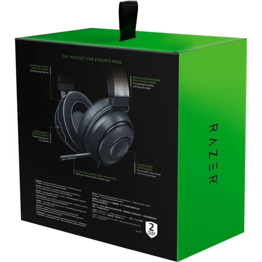Гарнитура Razer Kraken Black (RZ04-02830100-R3U1) UA