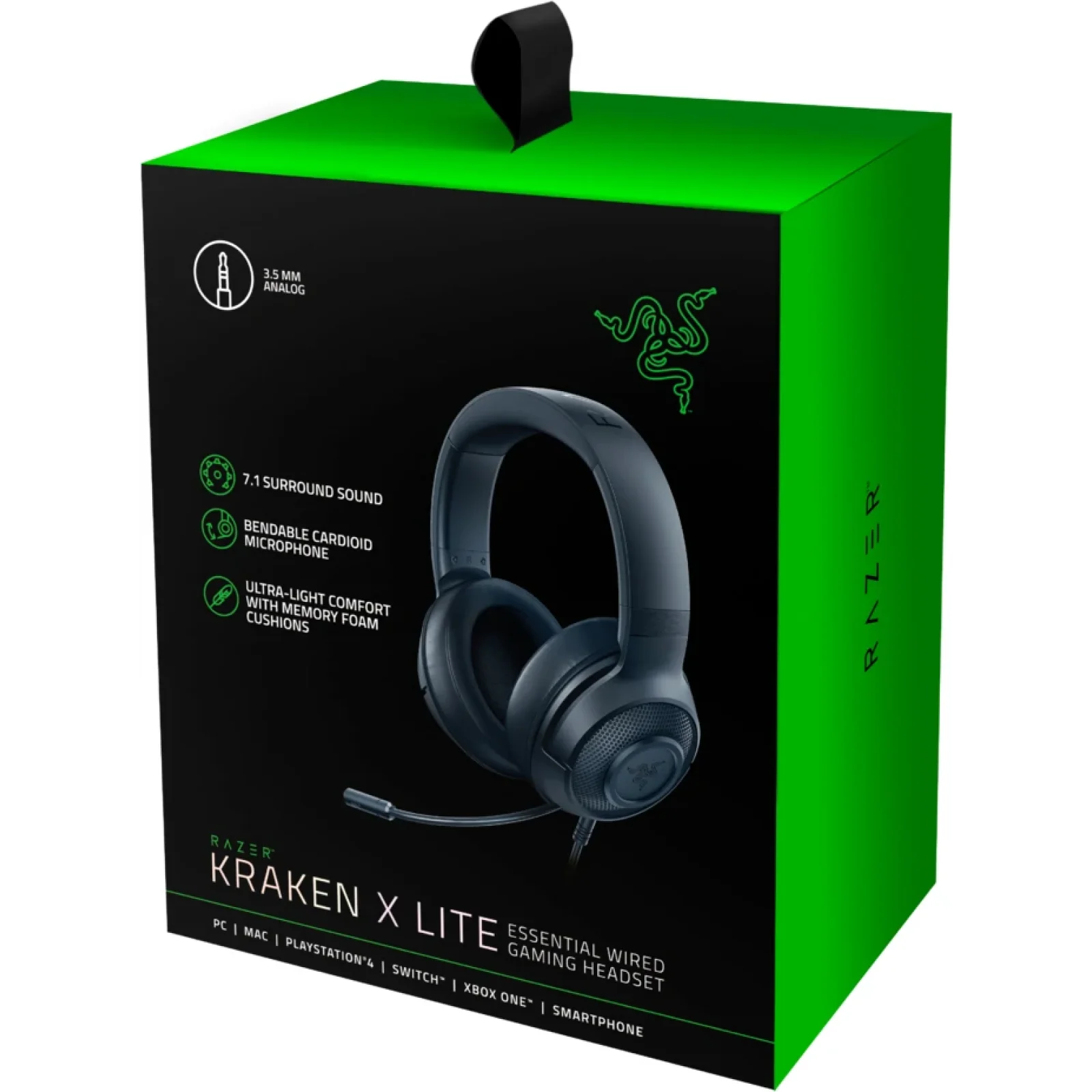 Гарнітура Razer Kraken X Lite Black (RZ04-02950100-R381) UA