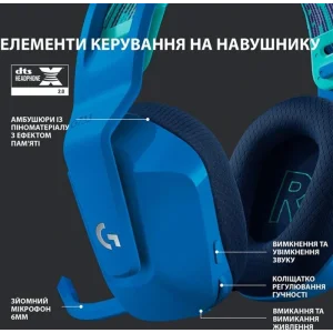 Гарнітура Logitech G733 Blue (981-000943) UA