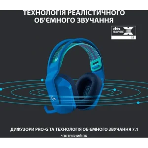 Гарнітура Logitech G733 Blue (981-000943) UA