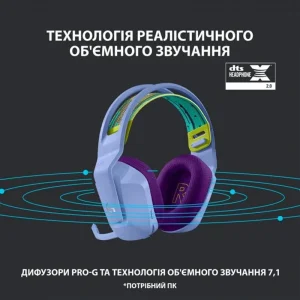 Гарнітура Logitech G733 Lilac (981-000890) UA
