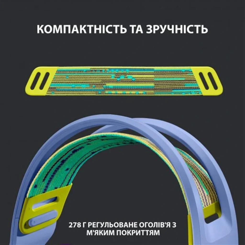 Гарнітура Logitech G733 Lilac (981-000890) UA